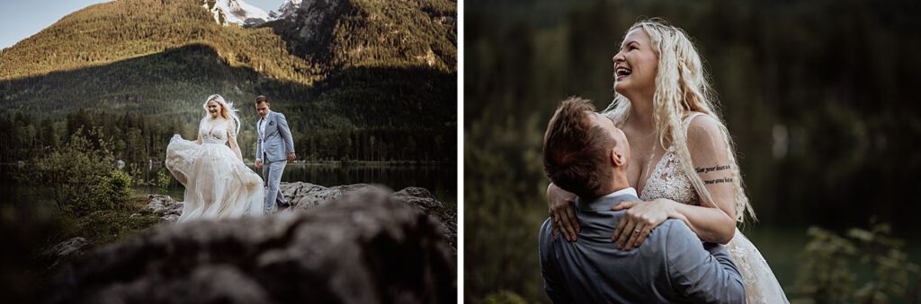 hochzeit hochzeitsfotos paarfotoshooting hochzeitsfotograf berchtesgaden für moderne und lebendige hochzeitsreportagen